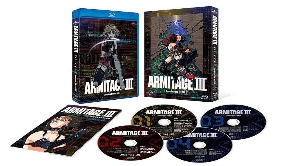 ARMITAGE III Complete Blu-ray BOX 2CD Hiroyuki Ochi GNXA-1713