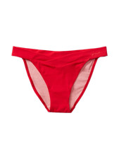 Victoria's Secret PINK Cotton Crossover Bikini Panty Red Fury