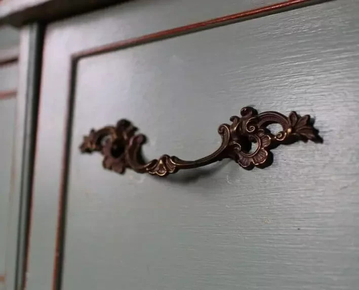 vintage dresser hardware Keeler Brass Co French Provincial Ornate Leaf Drawer Pull Handles in various finishes a refined antique brass finish pull designed for both style and durability All Products Collection - Magical