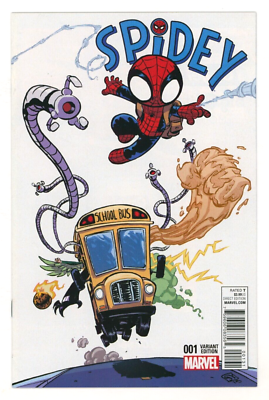 Marvel Comics Spider-Man SPIDEY #1 SKOTTIE YOUNG Variant Cover | eBay