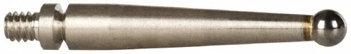 Mitutoyo 2mm Ball Diam, Carbide, Ball Test Indicator Contact Point 0.74" Cont...