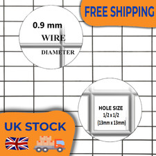 Bird Mesh 1/2" Aviary Mesh 19G 4FT tall 30 Meters Galvanised Fruit Cage Wire