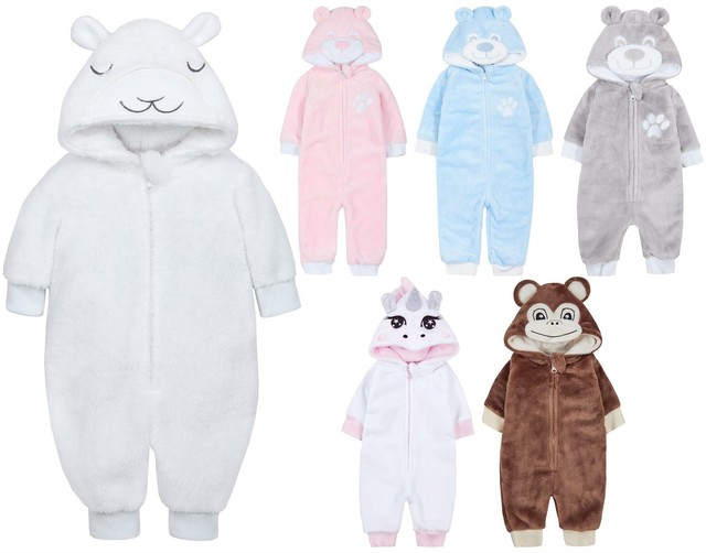 fleece all in one baby