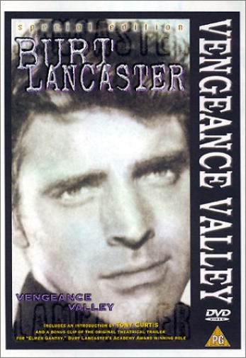 Vengeance Valley (DVD) Burt Lancaster Robert Walker Joanne Dru Sally Forrest