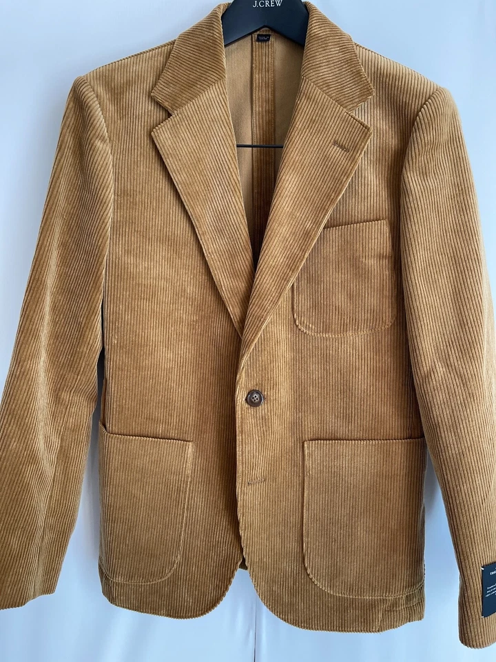 J.Crew NUEVO CON ETIQUETAS Kenmare Traje Chaqueta en Pana Algodón Inglés Talla 34S y W28L32 Foto 3 de 4