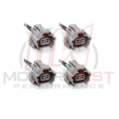 4-Denso High Impedance Female Fuel Injector Connector Electrical Plug Pigtail