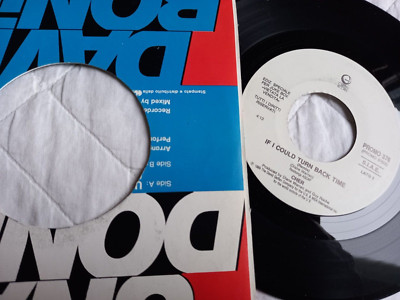 CHER IF YOU COULD TURN BACK TIME TRACY CHAMPMAN JB ITALY 45 7'' 80 NEUWERTIG