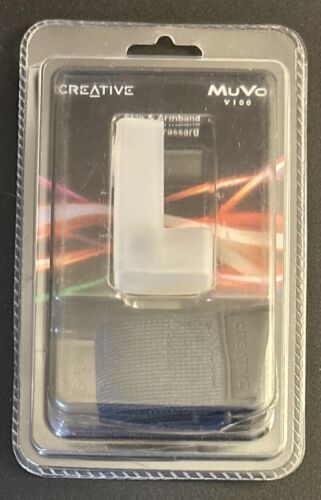 Creative Labs Haut & Armband mit Gürtelclip für MuVo V100 MP3 Media Player 2006 Neu - Bild 1 von 2