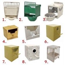 Moondown Farm Plastic Finch / Canary Nest Pans / Box for Bird Cage Fixing