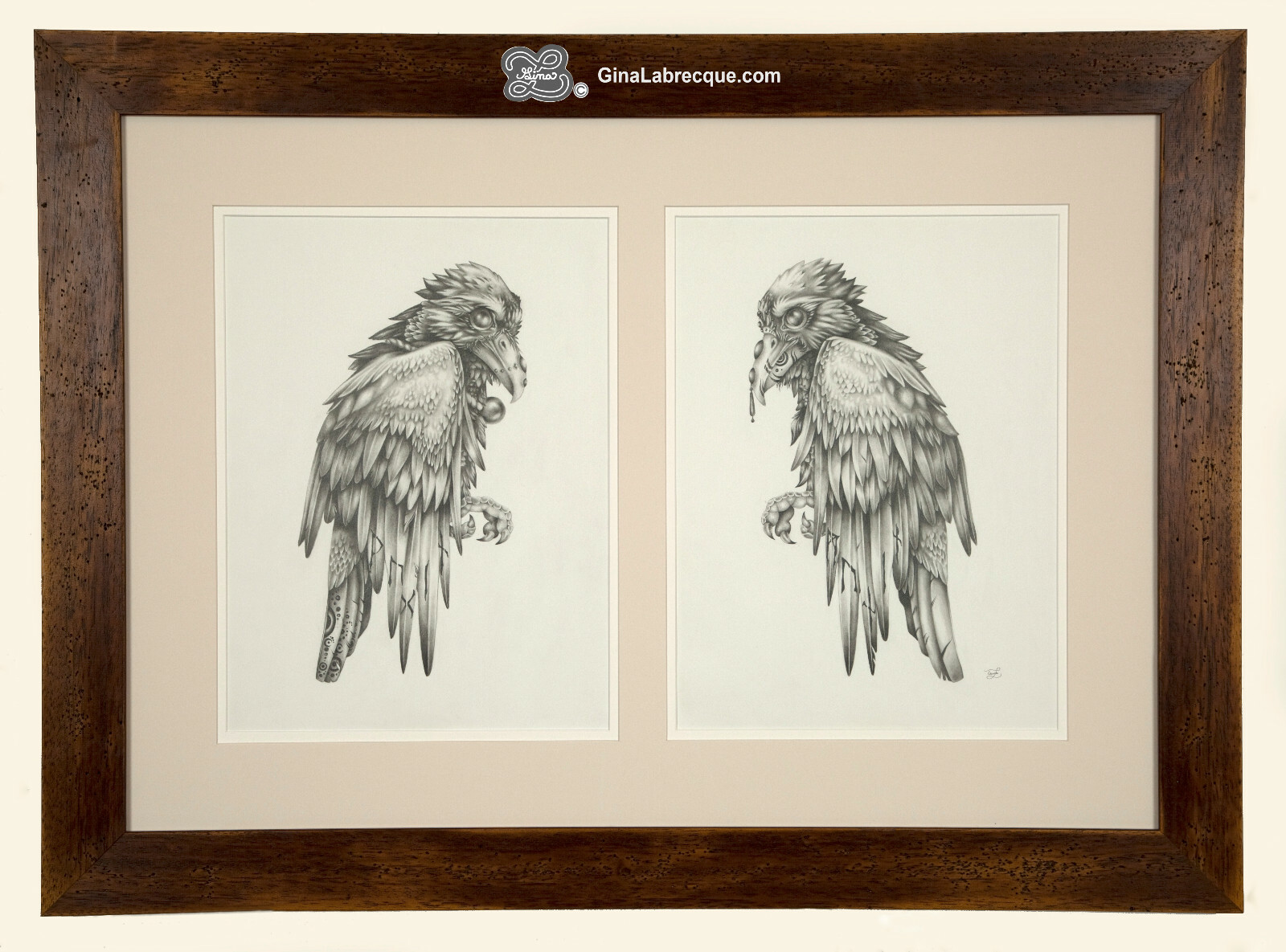 "Odin's Ravens" Giclée Print by Gina R Labrecque eBay