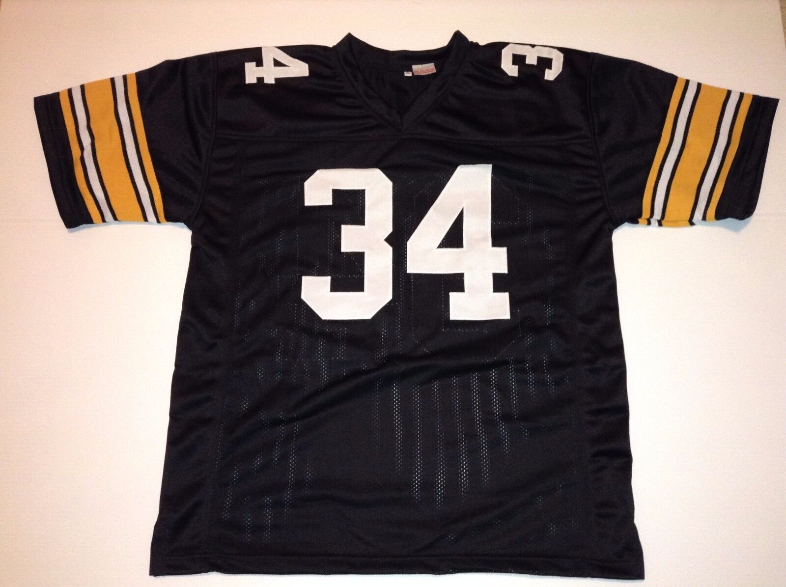 UNSIGNED CUSTOM Sewn Stitched Andy Russell Black Jersey - M, L, XL, 2XL ...