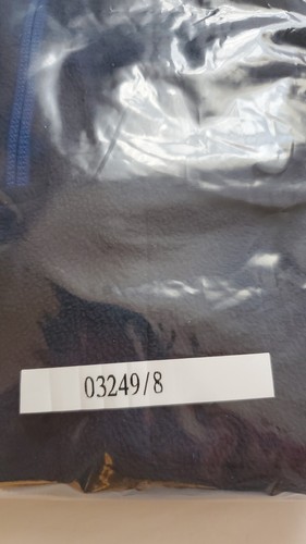 Lands' End Boys Small (8) Fleece 1/4 Zip Pullover Sweatshirt Navy Lightweight - Picture 10 of 10