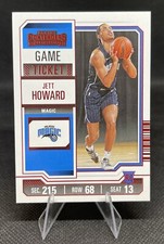 2023-24 Panini Contenders Jett Howard #53 Red Game Ticket Rookie RC Magic