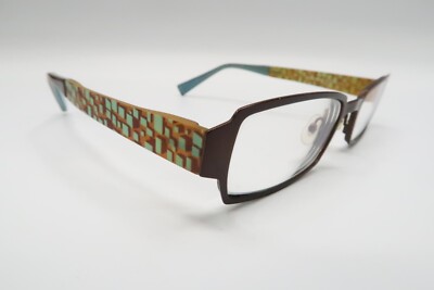 Jean Lafont Equipe 500 Eyeglasses FRAMES 46[]19-130 Blue Brown A774