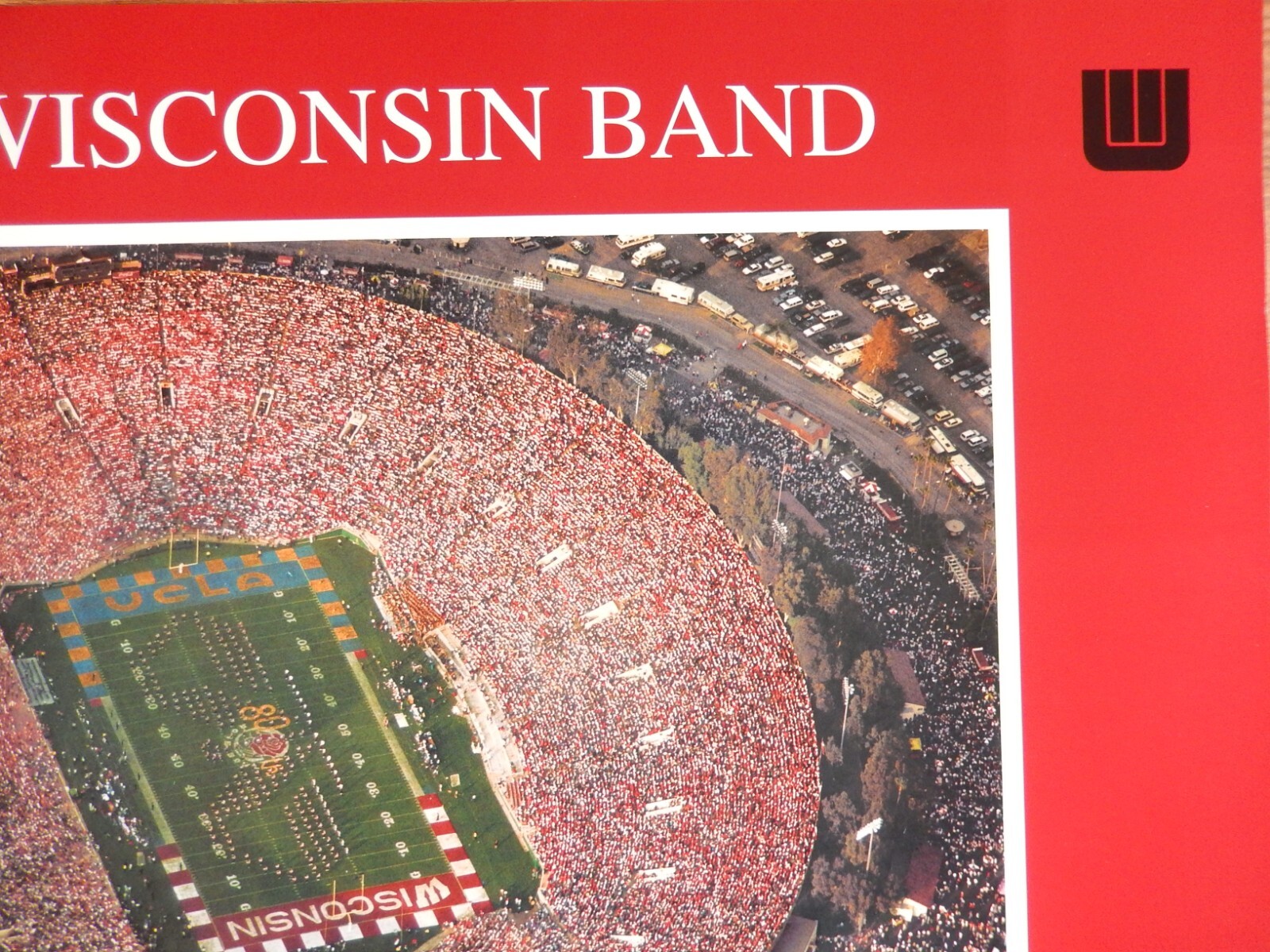 1994 The Wisconsin Band Rose Bowl University of Wis Band 24