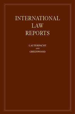 International Law Reports: Volume 118, , New