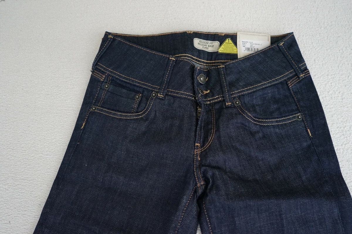 PEPE JEANS Julia regular fit wais flare stretch Hose 25/32 W25 L32