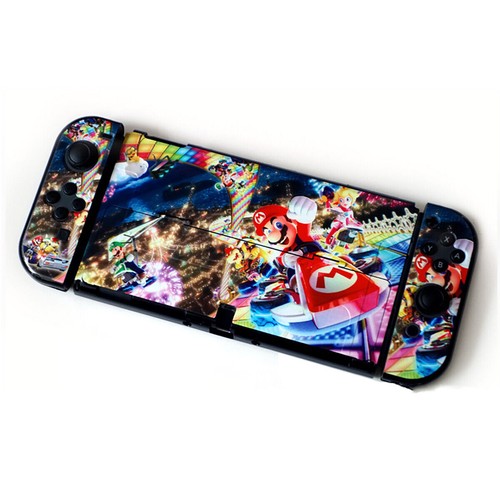 New Protection Case Grip Hard Thin Cover Shell Dockable for Nintendo Switch OLED - Picture 20 of 83