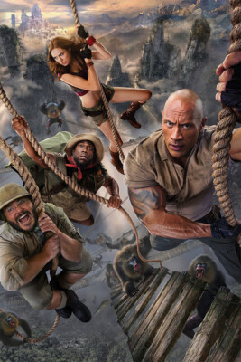 Jumanji Movie Print Action Film Painting Wall Art Home - POSTER 20x30