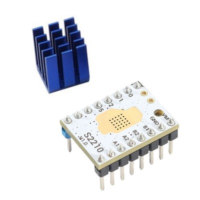 Upgraded 3D Printer TMC2210 Stepper Driver Ultra-Silent S2210 Driver Modules