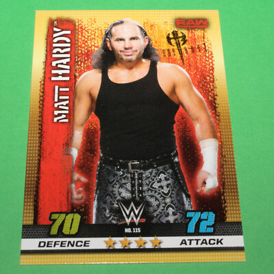 Matt Hardy #115 - WWE Topps   Slam Attax 10th Edition 2017