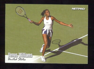 10) VENUS WILLIAMS 2003 NetPro SHORT PRINT SP Tennis Rookie Card