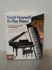 Teach Yourself to Play Piano CD-ROM Mac or PC, All ages Instructional Lessons