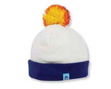 Aldi Gear 2023 Beanie Fall White/Navy w/Pom Pom Onesize