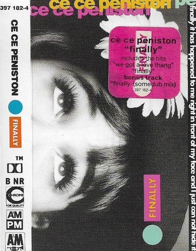 Ce Ce Peniston Finally CASSETTE ALBUM Electronic House Bonus Finally somedubmix