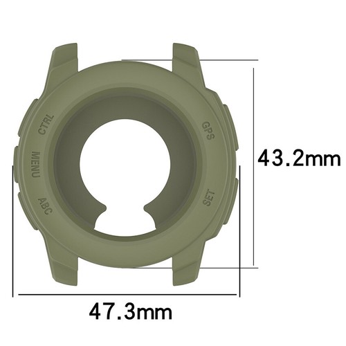 Silikonowa osłona ramy ochronnej Case Zamiennik dla Garmin instinctE 40mm / 45mm - Zdjęcie 3 z 27