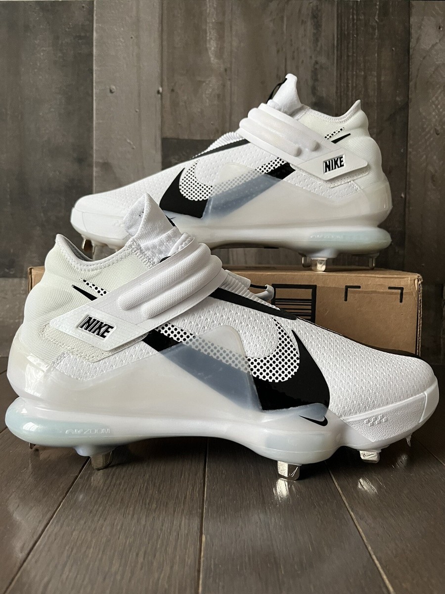 Nike Force Zoom Trout 7 Baseball Cleats White Black DC9904  display picture 3