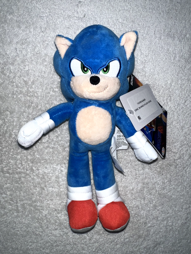 SONIC THE HEDGEHOG 3 MOVIE PLUSH SHADOW TAILS KNUCKLES SONIC SET OF 4 **NEW** - Picture 4 of 7