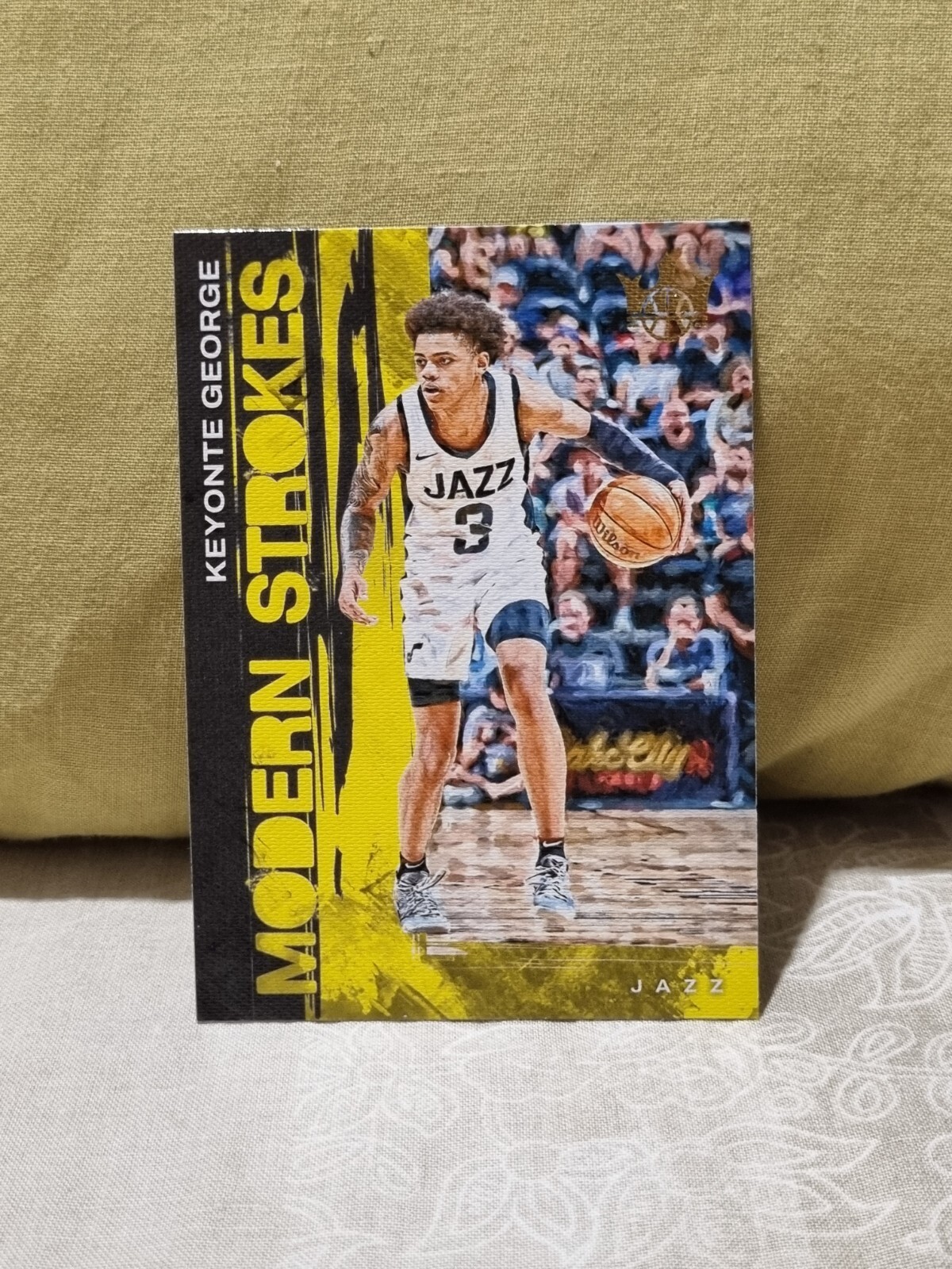 2023-24 Panini Court Kings Modern Strokes KEYONTE GEORGE #30 JAZZ Rookie