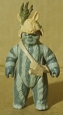 Original 1984 Kenner Star Wars ROTJ Teebo Loose Figure with Headgear and Horn