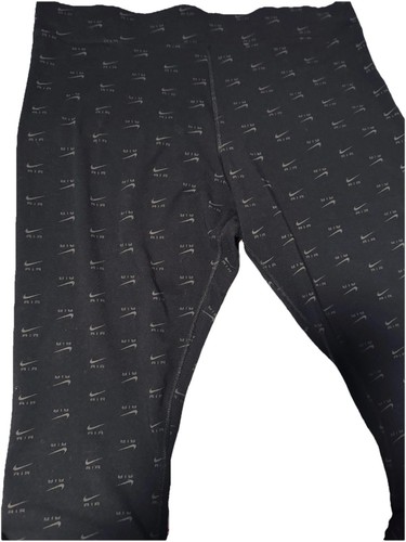 Nike Air XL Women’s Leggings!! Dark Black With Nike “Air” & “Check” In gray! A+ - Picture 14 of 21