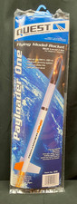 Quest Payloader One Flying Model Rocket Kit - Open - Missing Fins