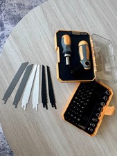 Mulwark 63-piece Ratcheting Screwdriver Bit Set Brand New