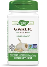 Nature's Way Garlic Bulb Vegan Capsules