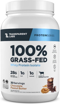 Grass-Fed Whey Protein Isolate - Naturally Flavored, Gluten Free Whey Protein Po
