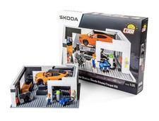COBI 24587 Skoda Enyaq Coupé RS Service Station Building Block Set 505pcs - New