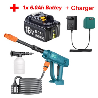 #ad Cordless Electric High Pressure Washer Spray Gun For Makita 18Volt LXT Battery $16.99