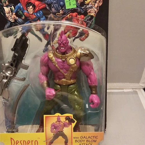 Vintage 1996 Kenner DC Batman Total Justice DESPERO 6" Action Figure NEW!