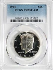 1964 Proof Kennedy Half Dollar PCGS PR 65 CAM #GA6-82