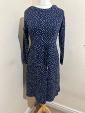 White stuff casual dress women’s size 8 navy