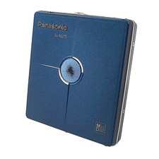 Panasonic SJ-MJ75 MiniDisc Player Blue - Tested Working MD