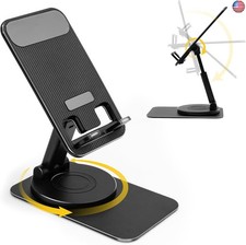 SenseAGE Rotatable Cell Phone Stand, Adjustable Folding Cell Phone Stand for