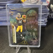 2022 Panini Illusions George Pickens Rookie #66 Dots Trophy Collection