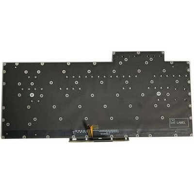 GR Keyboard For ASUS ROG Studio Pro 14 PX401IV Silver With Backlit Without Frame