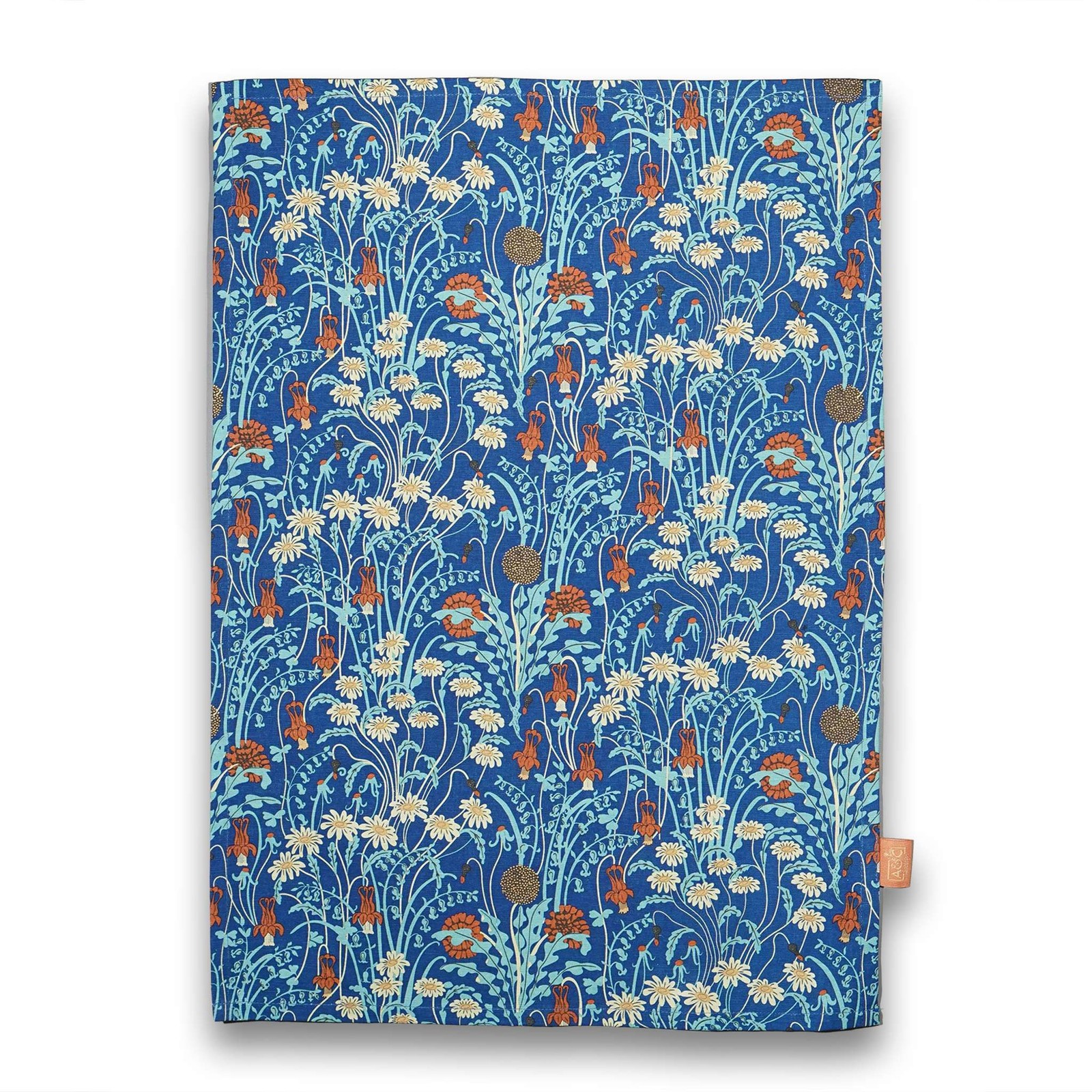 NEW Tea Towel Recycled Cotton - ACS W. Crane (Meadow Flowers)