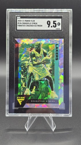 2020-21 Panini Flux - Shaquille O'Neal #186 Cracked Ice Prizm